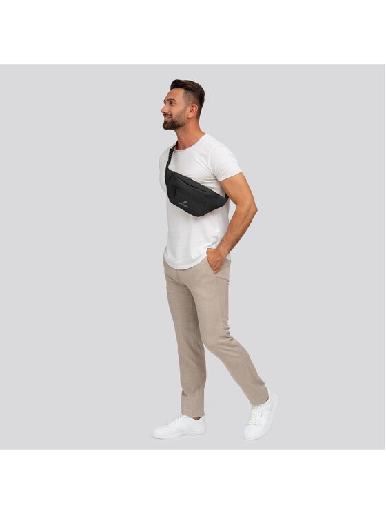 Pactastic Pactastic Saszetka nerka 283818 Czarny