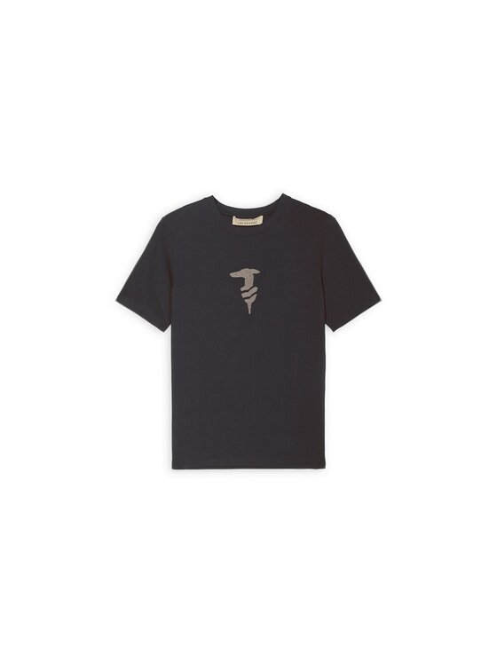Trussardi Trussardi T-Shirt G0438000095N023 Srebrny Regular Fit