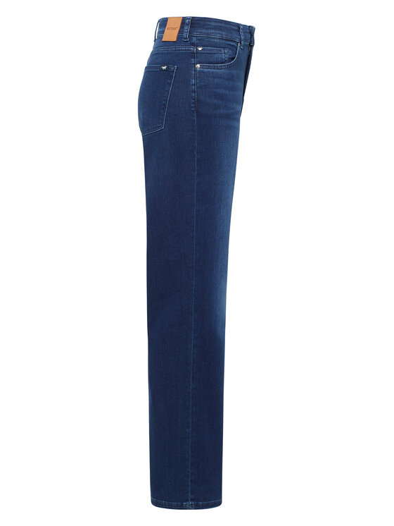 Mustang Mustang Jeansy Madison 1016596 Granatowy Wide Fit