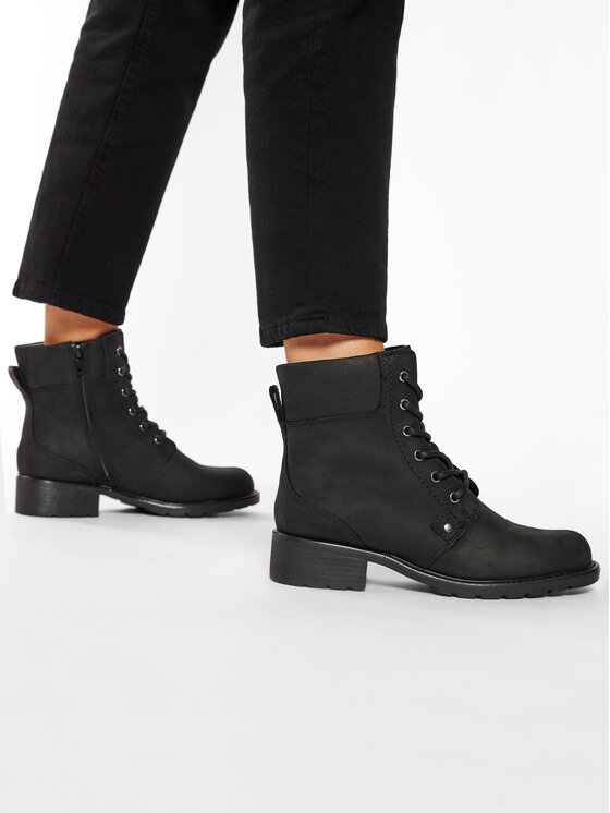 Clarks orinoco spice boots hot sale black