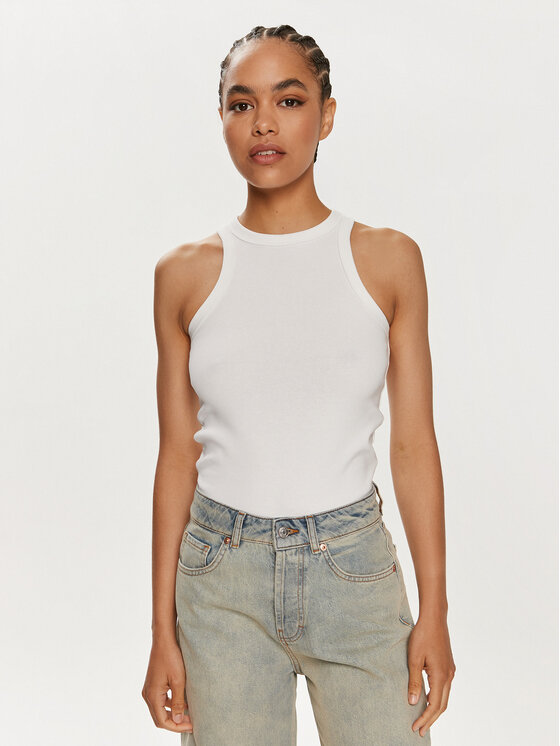 Hugo Top Styl The Plain 50515651 Alb Slim Fit
