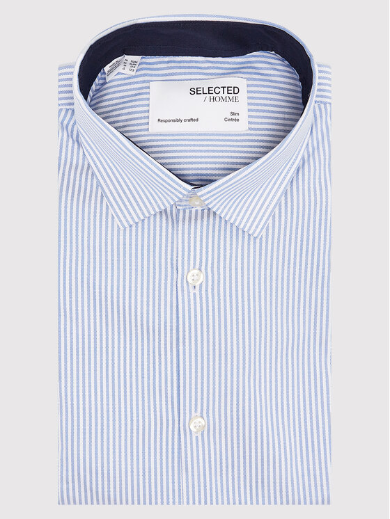 Selected Homme Selected Homme Košulja New Mark 16058640 Svijetloplava Slim Fit