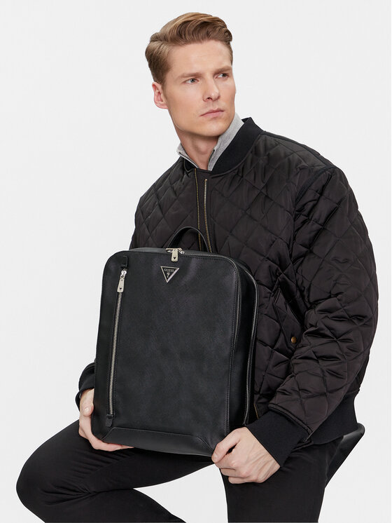 Guess Guess Рюкзак Certosa Saffiano Eco HMECSA P4161 Чорний