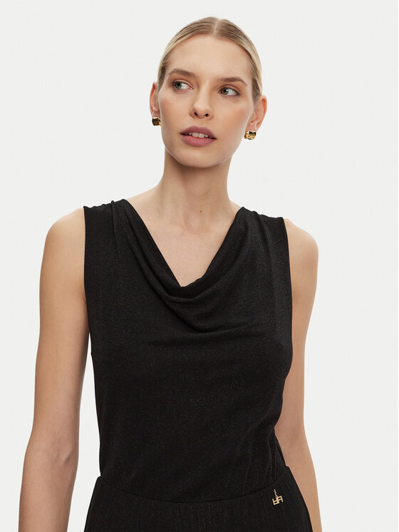 Artigli Artigli Sukienka wieczorowa ACAB002306 Czarny Regular Fit