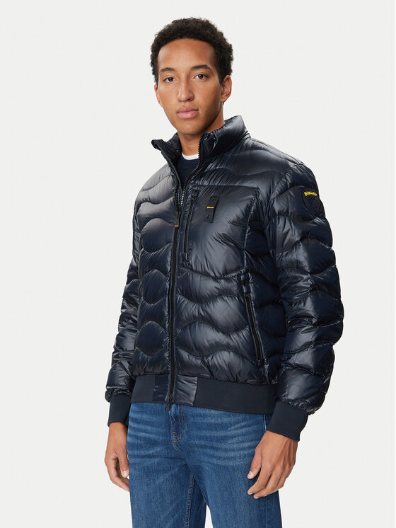 Blauer Blauer Kevad-sügis jope Daniel 26WBLUC03067 Tumesinine Regular Fit