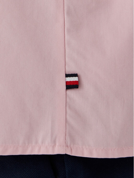 Tommy Hilfiger Tommy Hilfiger Marškiniai WW0WW48899 Šviesiai rožinė Relaxed Fit