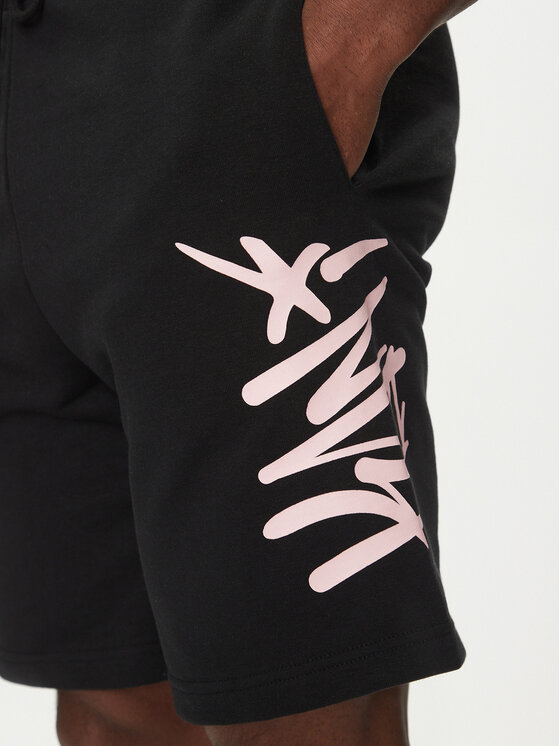 Karl Kani Karl Kani Szorty sportowe Tag 60130134 Czarny Regular Fit