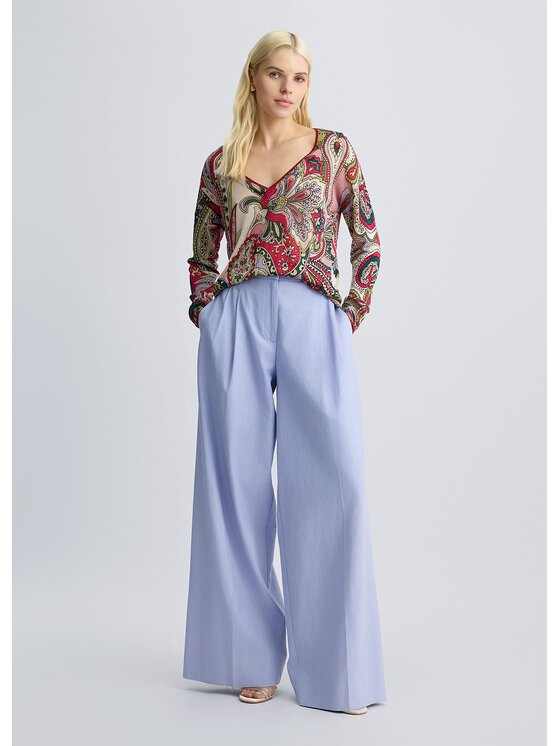 Liu Jo Liu Jo Sweter WA5476MA24OM9592 Błękitny Regular Fit