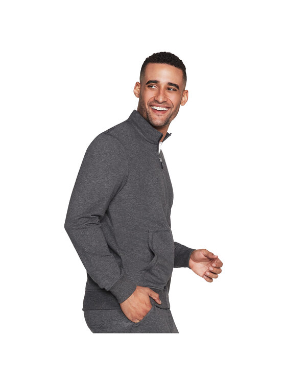 Skechers Skechers Bluza Skechers The Hoodless Hoodie Szary Regular Fit