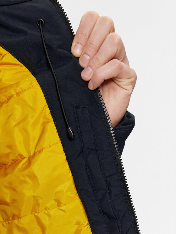 4F 4F Куртка парка 4FAW23TTJAM302 Чорний Regular Fit