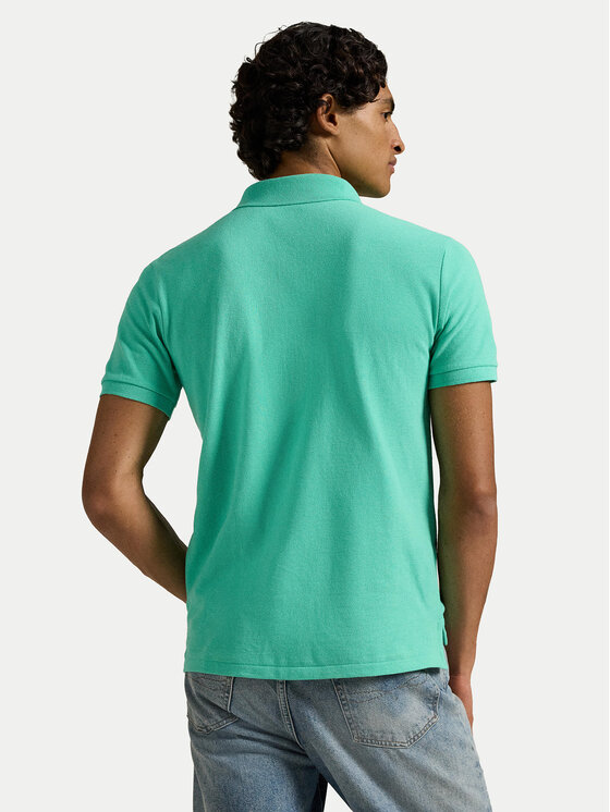 Polo Ralph Lauren Polo Ralph Lauren Pólóing 710782592018 Zöld Slim Fit