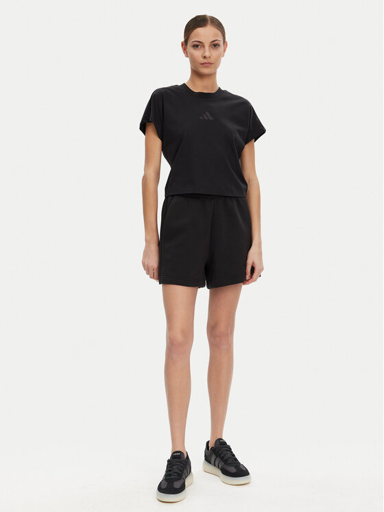 adidas adidas T-Shirt ALL SZN JJ1235 Czarny Regular Fit