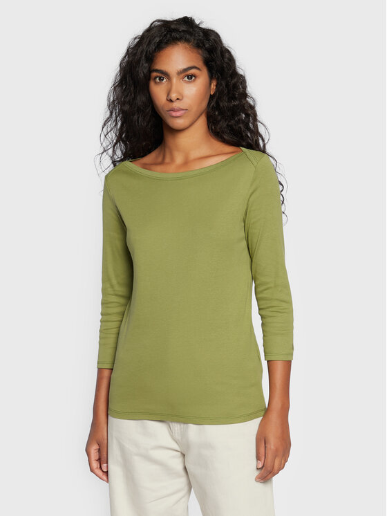 Blusa 3GA2E16A1 Verde Regular Fit