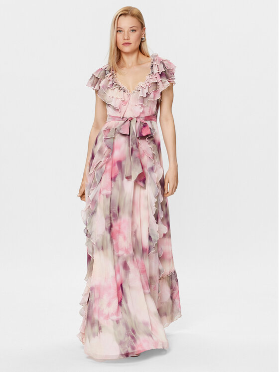 Ted Baker Ted Baker Poletna obleka Karenie 268256 Pisana Regular Fit