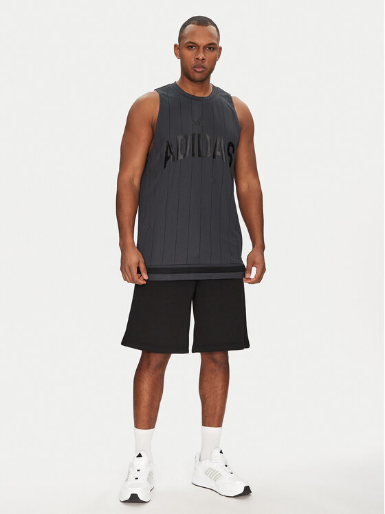 adidas adidas Tank top Seasonal Essentials US Sport JD8104 Γκρι Regular Fit