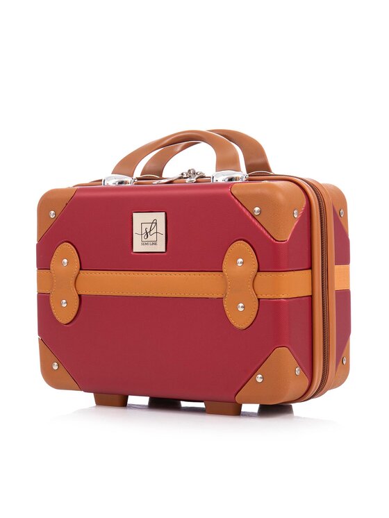 Semi Line Semi Line Henkeltasche T5840-1 Dunkelrot