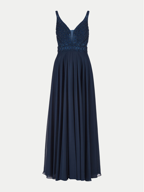 Hey Kyla Swing Estélyi ruha 5AH005HK Sötétkék Slim Fit