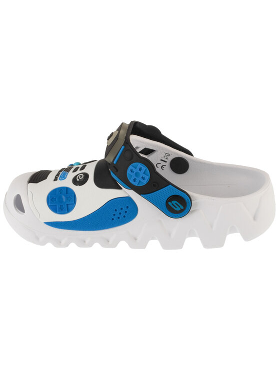 Skechers Skechers Ciabatte Skechers Foamies: Zaggle - Hydro-Pointz Bianco