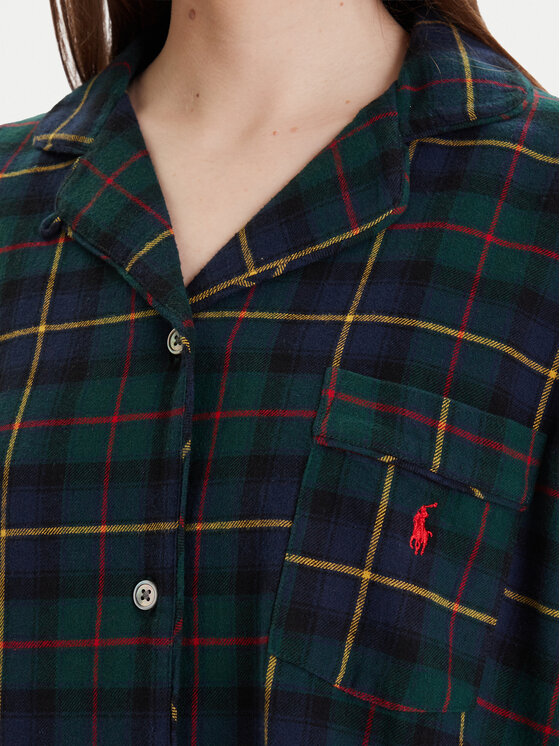 Polo Ralph Lauren Polo Ralph Lauren Pidžama 4P8043 Zelena Relaxed Fit