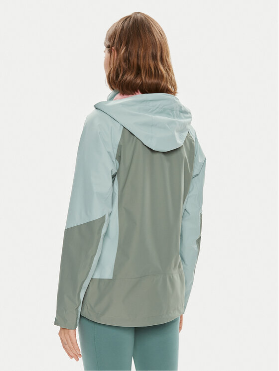 CMP CMP Vodootporna jakna 34Z5116 Zelena Regular Fit