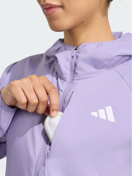 adidas adidas Giacca da corsa Adi365 Iconic KY2652 Viola Regular Fit
