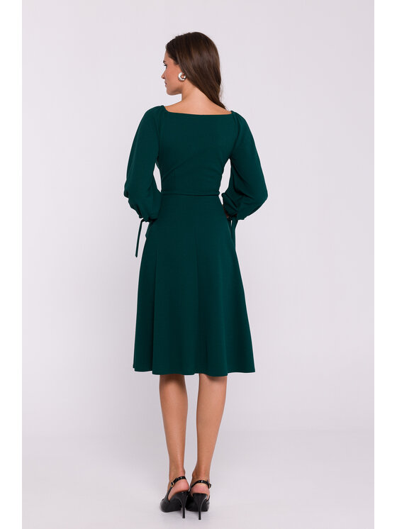 Stylove Stylove Večerní šaty S383 Zelená Ladies Fit