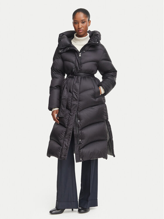 Hetregó Hetregó Μπουφάν πουπουλένιο Karen 8R605 26WD02 Μαύρο Relaxed Fit