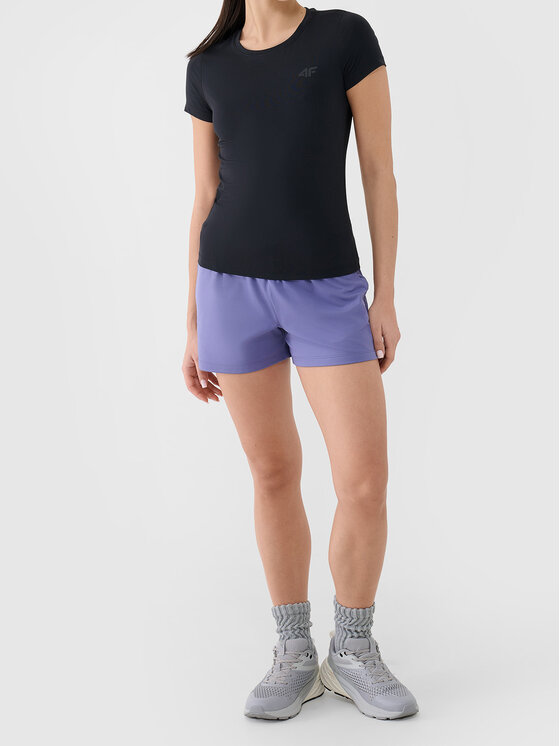 4F 4F T-Shirt 4FWAW26TFTSF2325-20S Czarny Active Fit