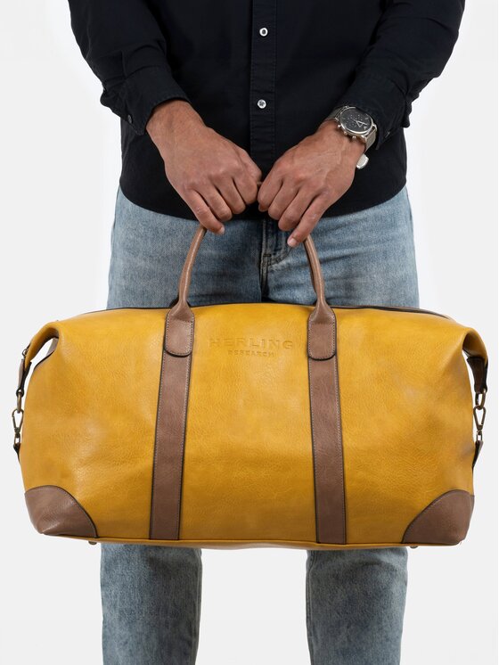 Herling Herling Borsa da viaggio Frost Giallo