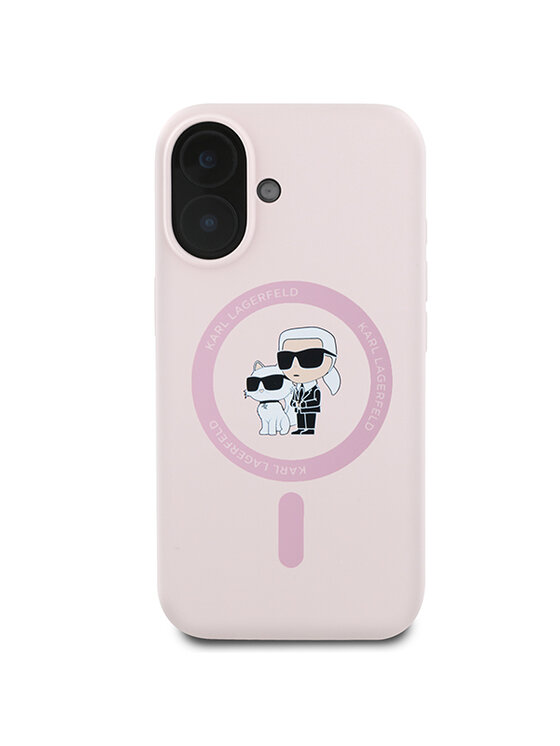 KARL LAGERFELD KARL LAGERFELD Etui na telefon Apple iPhone 16 Różowy