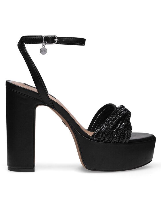 Nine West Nine West Sandale WFA2736-1 Crna