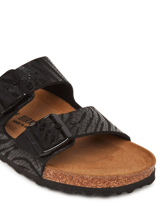 Birkenstock Birkenstock Παντόφλες Arizona zebra 1029560 Μαύρο