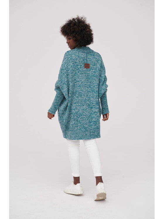 blue shadow blue shadow Kardigan Panga Niebieski Regular Fit
