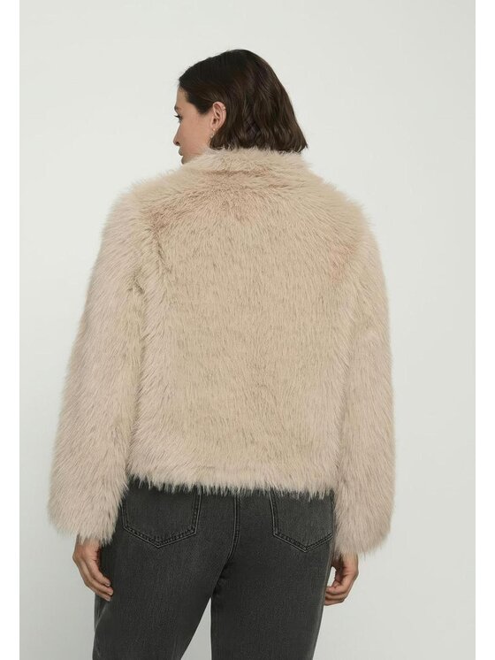 Fiorella Rubino Fiorella Rubino Cappotto F015T001444N011 Écru A-Line Fit