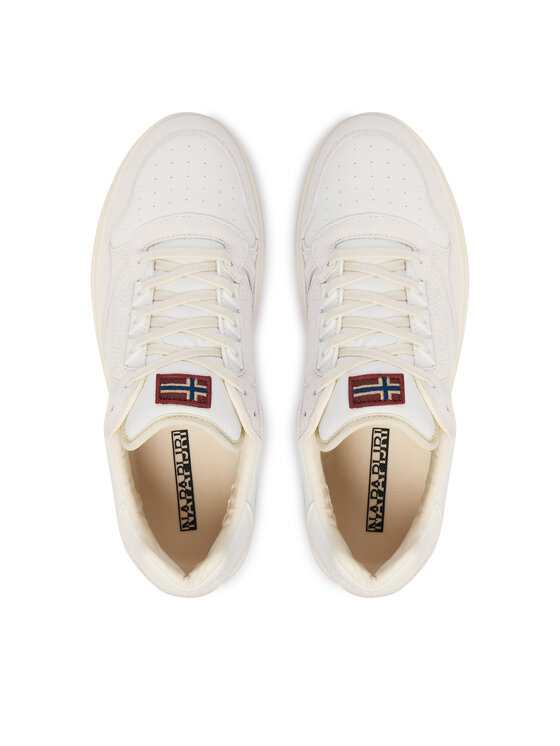 Napapijri Napapijri Sneakersy Crux NP0A8BHY Kremowy
