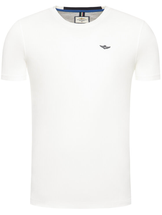 Aeronautica Militare Aeronautica Militare T-Shirt 201TS1696J468 Weiß Regular Fit