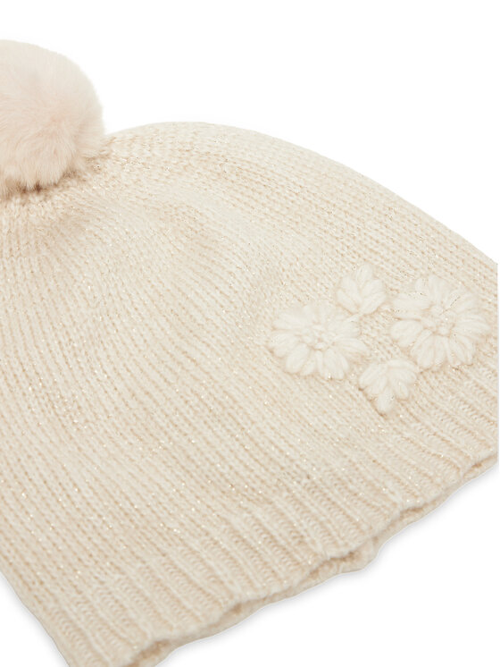 Mayoral Mayoral Set Mütze, Loop-Schal und Handschuhe 10019 Beige