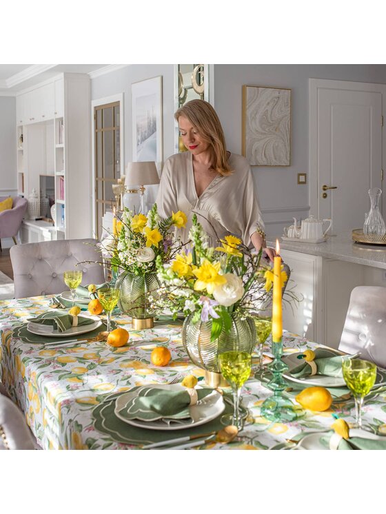 Roseberry Home Roseberry Home Podkładka na stół Lemonade Żółty
