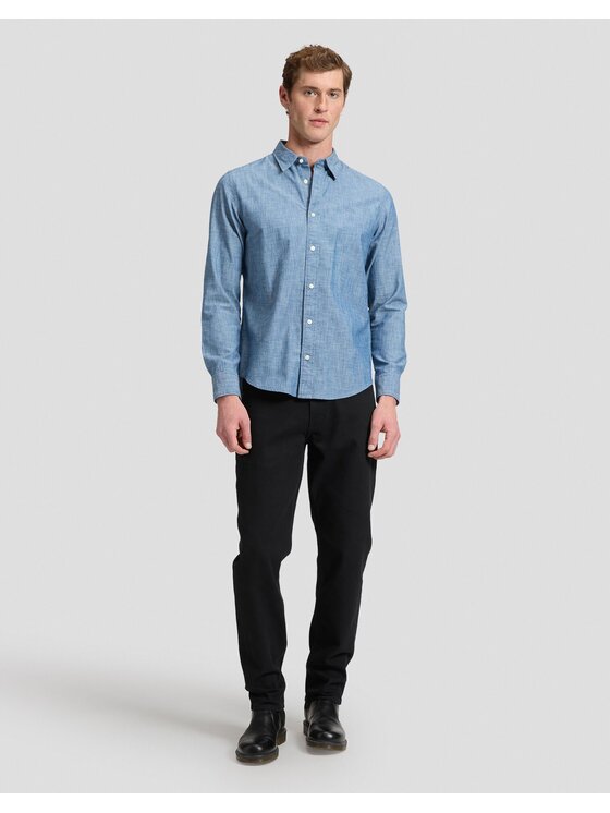 Lee Lee Koszula SHIRT Niebieski Regular Fit