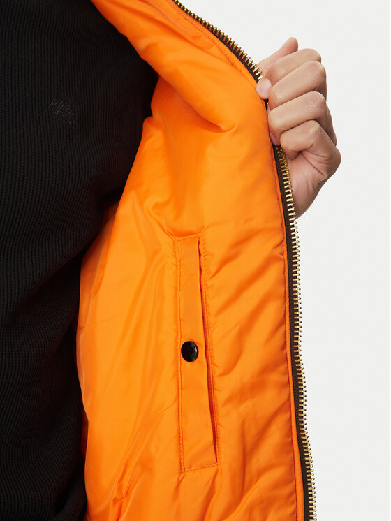 Alpha Industries Alpha Industries Kurtka bomber Ma-1 100101 Brązowy Regular Fit