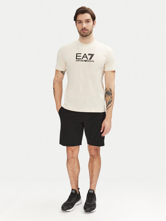 EA7 Emporio Armani EA7 Emporio Armani T-shirt 7M000224 AF10375 M1013 Beige Regular Fit