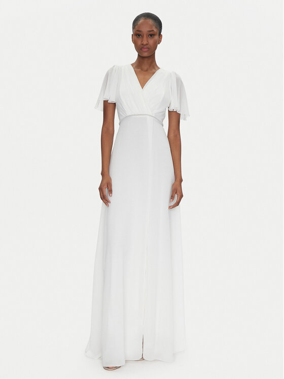 Rinascimento Abito da sera CFC0122466003 Bianco Regular Fit, taglia : M