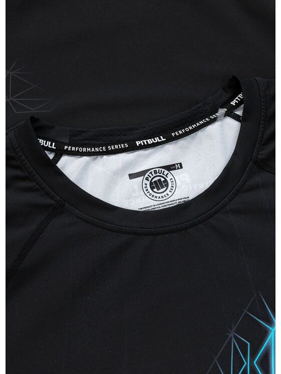 PITBULL PITBULL Koszulka techniczna RAY Niebieski Regular Fit