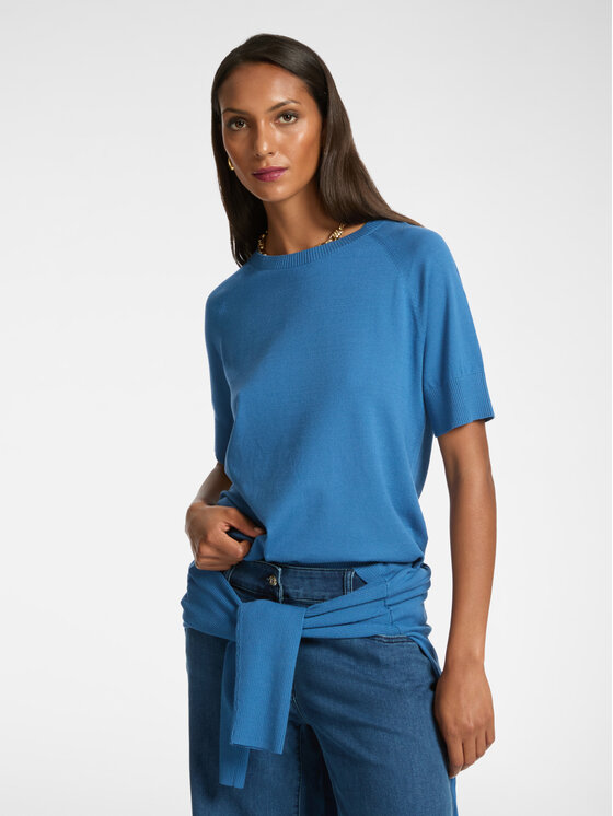 Elena Mirò Elena Mirò Cardigan M580Z000721N024 Blu Regular Fit