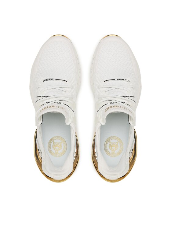 Plein Sport Plein Sport Sneakersy The Scratch FABS USC0335 PTE003N Bílá