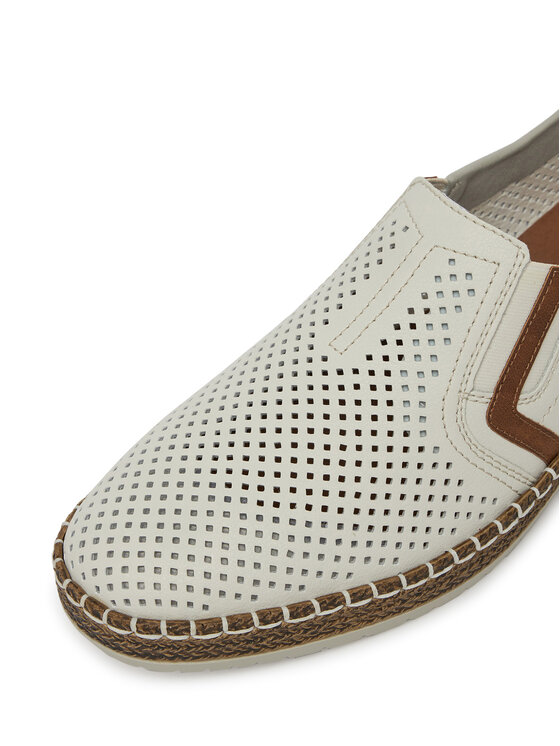Rieker Rieker Halbschuhe B5297-80 Weiß
