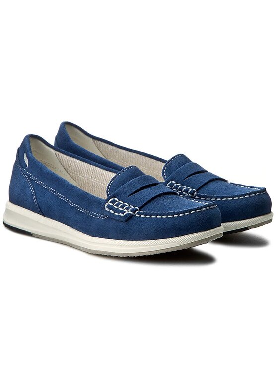 Geox Mocassins D Avery C D62H5C 00022 C4008 Bleu marine