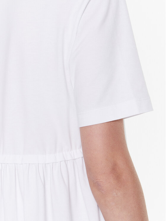 Max Mara Leisure Max Mara Leisure Повсякденна сукня Gaspare 23362109 Білий Regular Fit