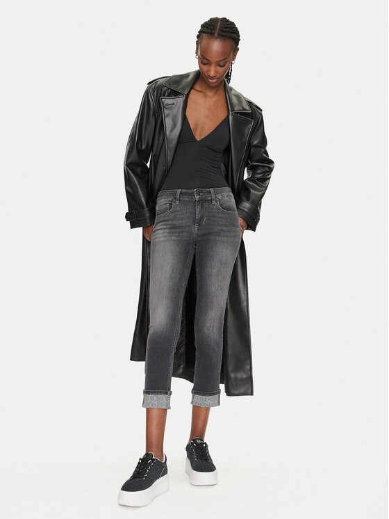Liu Jo Liu Jo Jeansy UF4006 Szary Regular Fit