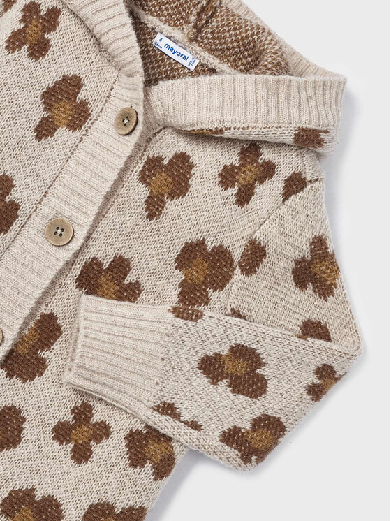 Mayoral Mayoral Cardigan 4.312 Marrone Regular Fit